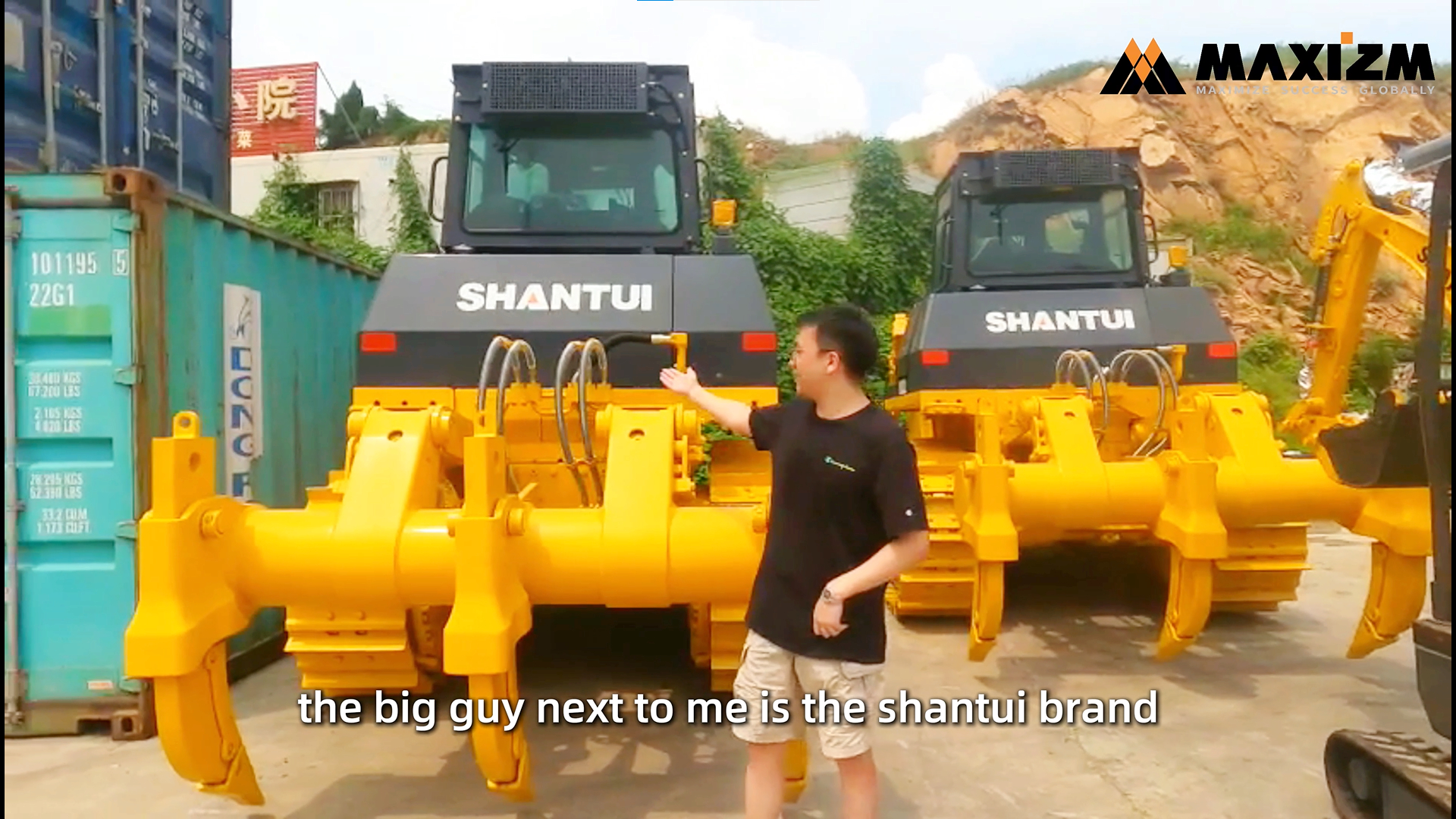 SHANTUI SD22 Bulldozer: Rugged Efficiency