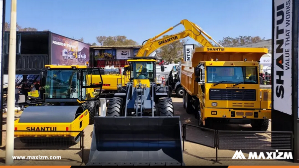 SHANTUI Mining Equipment Heavily Exposed At Electra Mining In South Africa