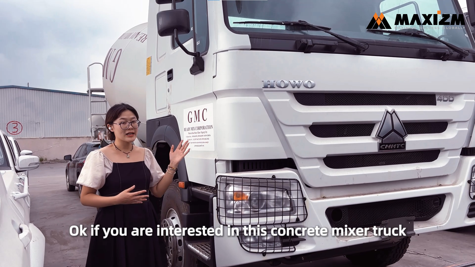 Powering Construction: The HOWO 400HP Concrete Mixer Truck In Action