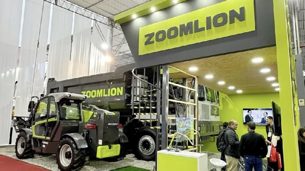 ZOOMLION Shining Peru Lima International Mining Exhibition