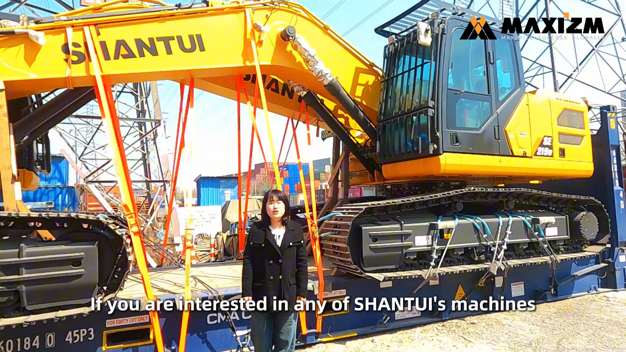 SHANTUI Crawler Excavator SE215W Comprehensive Introduction