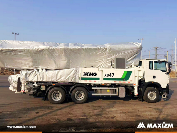Algeria - 1 Unit XCMG XS47 Concrete Pump Truck