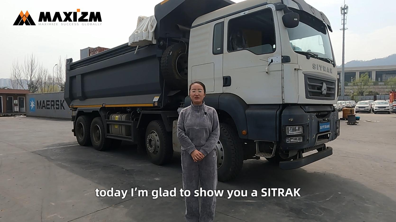 See Inside the SITRAK 440HP Heavy-Duty Dump Truck