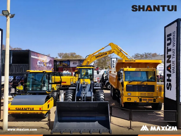 SHANTUI Mining Equipment Heavily Exposed At Electra Mining In South Africa