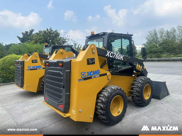 Algeria - 2 Units XCMG XC760K Skid Steer Loader