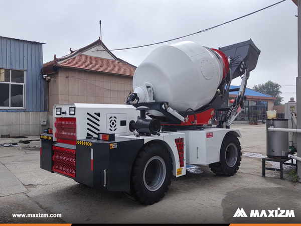 Armenia - 1 Unit LUZUN JBC5500 Self Loading Concrete Mixer Truck