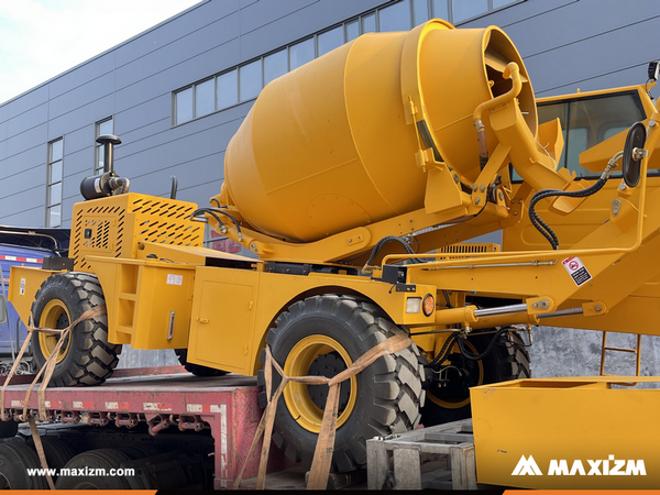 Algeria - 1 Unit HONGYUAN HY-260 Self Loading Concrete Mixer Truck