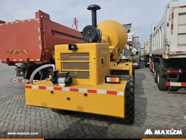 Algeria - 1 Unit HONGYUAN HY-260 Self Loading Concrete Mixer Truck