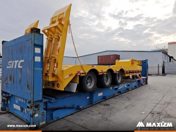Philippines - 1 Unit YXY9403TDP Flatbed Semi-trailer