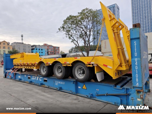 Philippines - 1 Unit YXY9403TDP Flatbed Semi-trailer