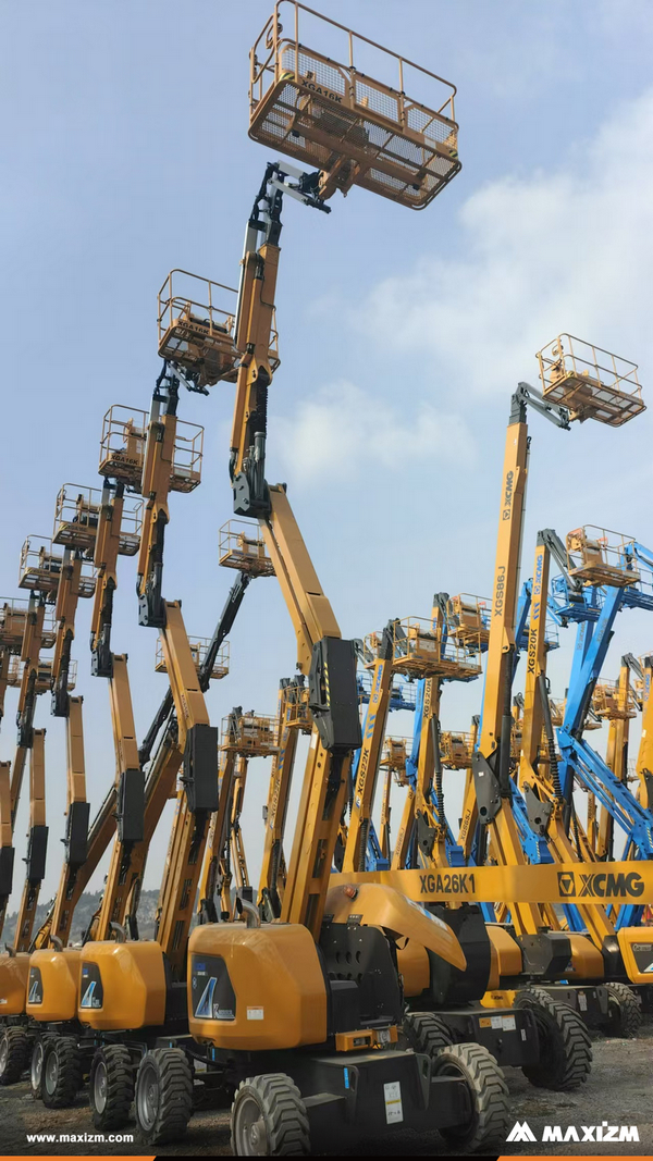 Chile - 1 Unit XCMG XGA16K Mobile Lifting Platform & 2 XCMG XG0807HA-LI Aerial Work Platform 