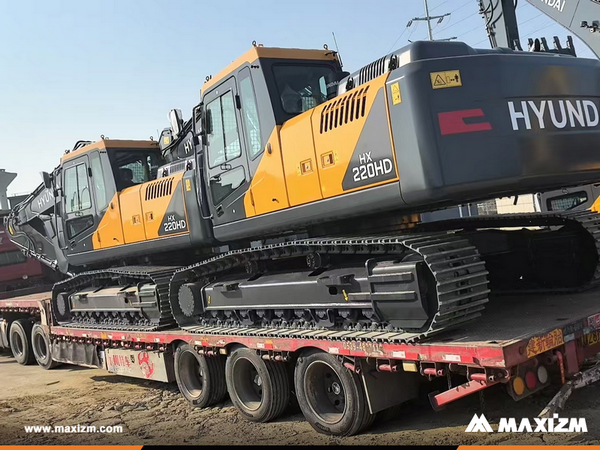 Algeria - 1 Unit HYUNDAI HX220HD Crawler Excavator  
