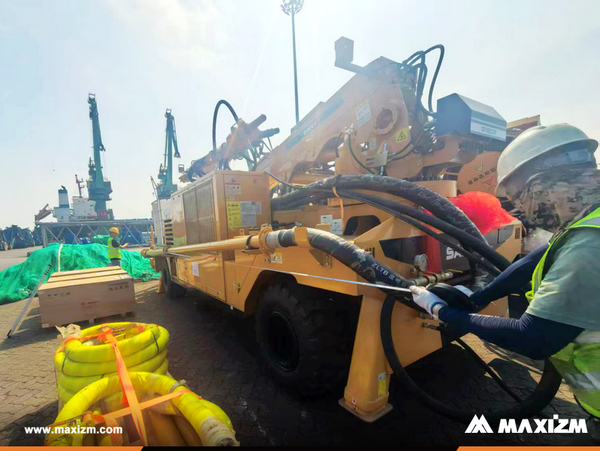 Bhutan - 2 Units SANY SPJ3217K Concrete Shotcrete Machine