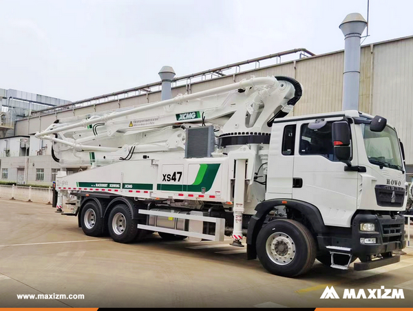 Algeria - 1 Unit XCMG XS47 Concrete Pump Truck